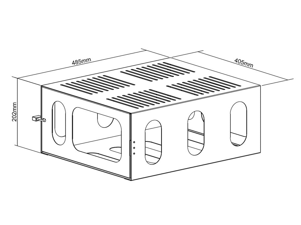 MB PROJECTOR MOUNT HD CAGE