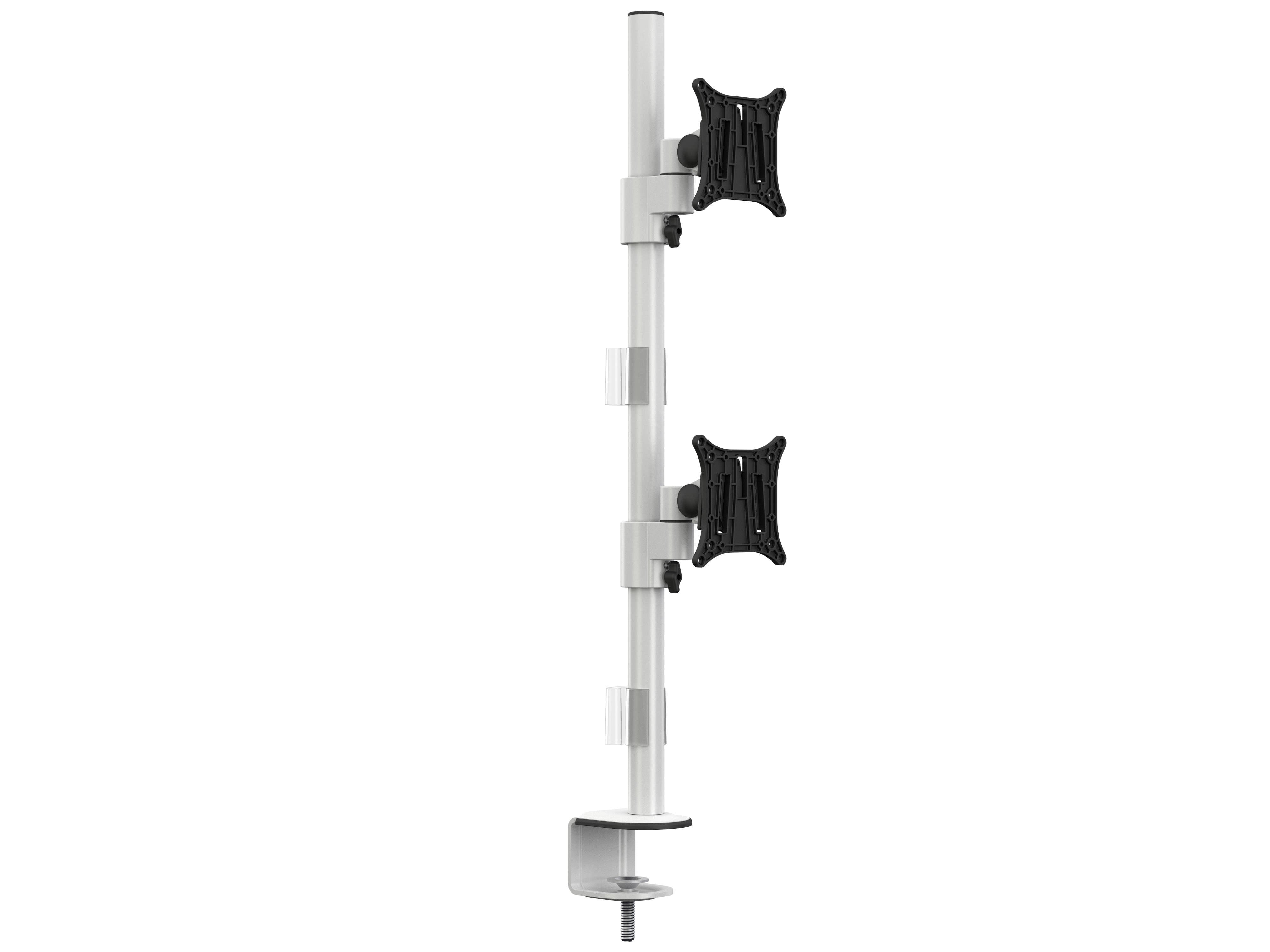 MB VESA DESKMOUNT OFFICELINE DUAL VERTICAL WHITE