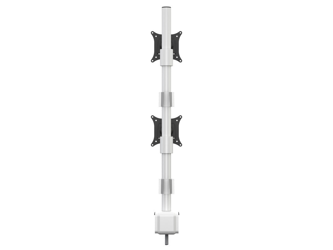 MB VESA DESKMOUNT OFFICELINE DUAL VERTICAL WHITE