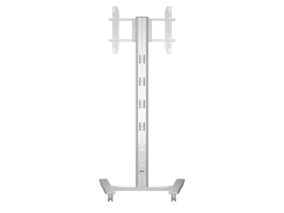 M PUBLIC DISPLAY STAND 210 HD SINGLE SILVER