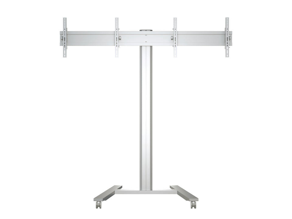 M PUBLIC DISPLAY STAND 180 HD DUAL SILVER