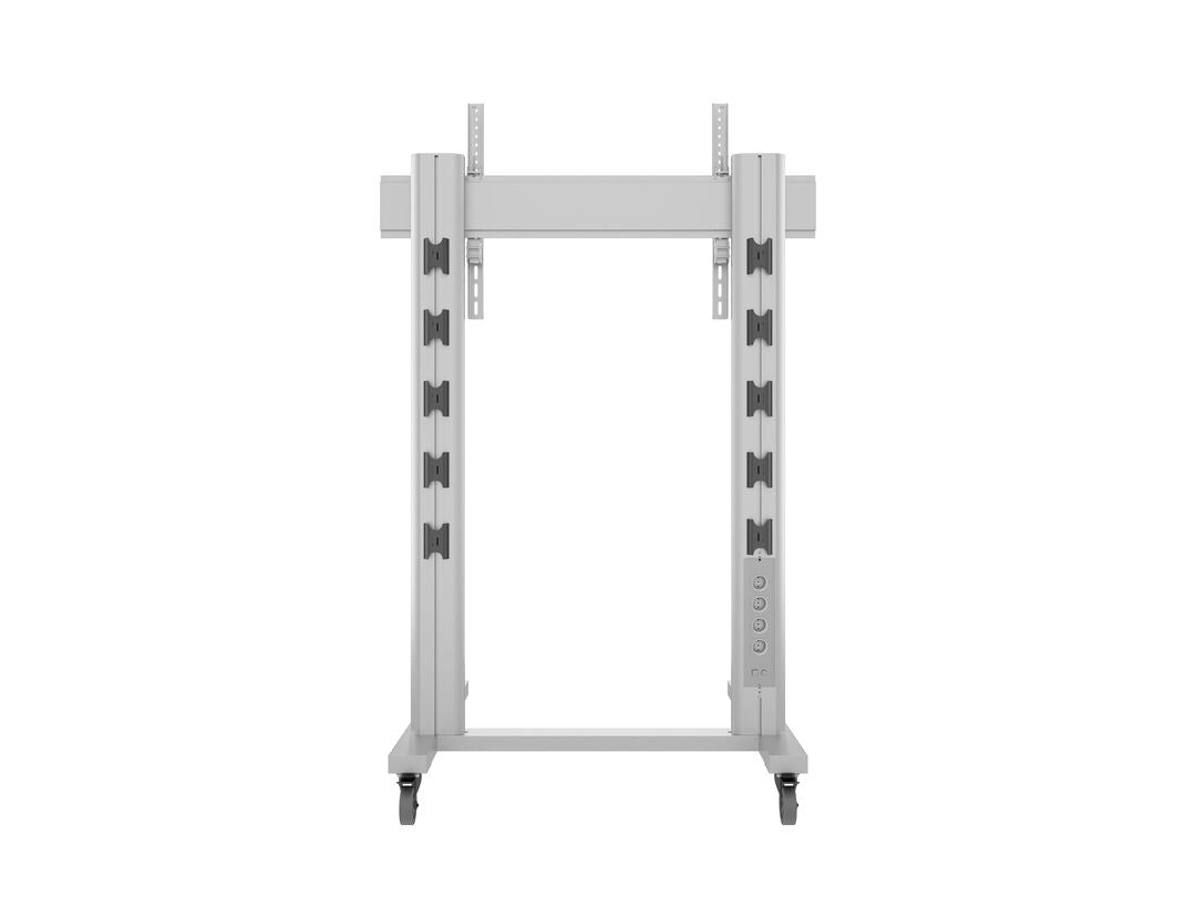 MB PUBLIC DISPLAY STAND 180 DUAL PILLAR WHEELBASE SILVER