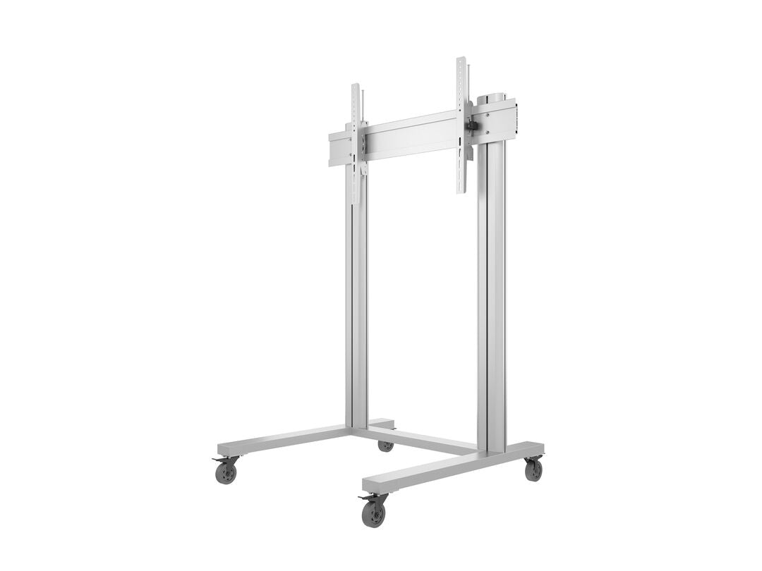 MB PUBLIC DISPLAY STAND 180 DUAL PILLAR WHEELBASE SILVER