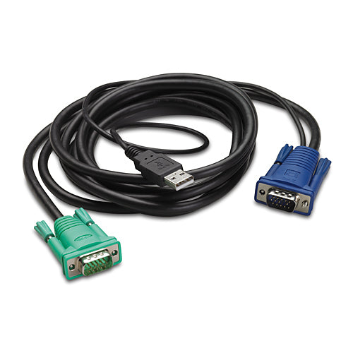 APC INTEGRATED RACK LCD/KVM USB CABLE - 10FT (3M)