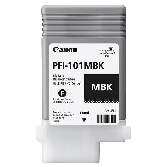 CANON PFI-101mbk Ink Matt black