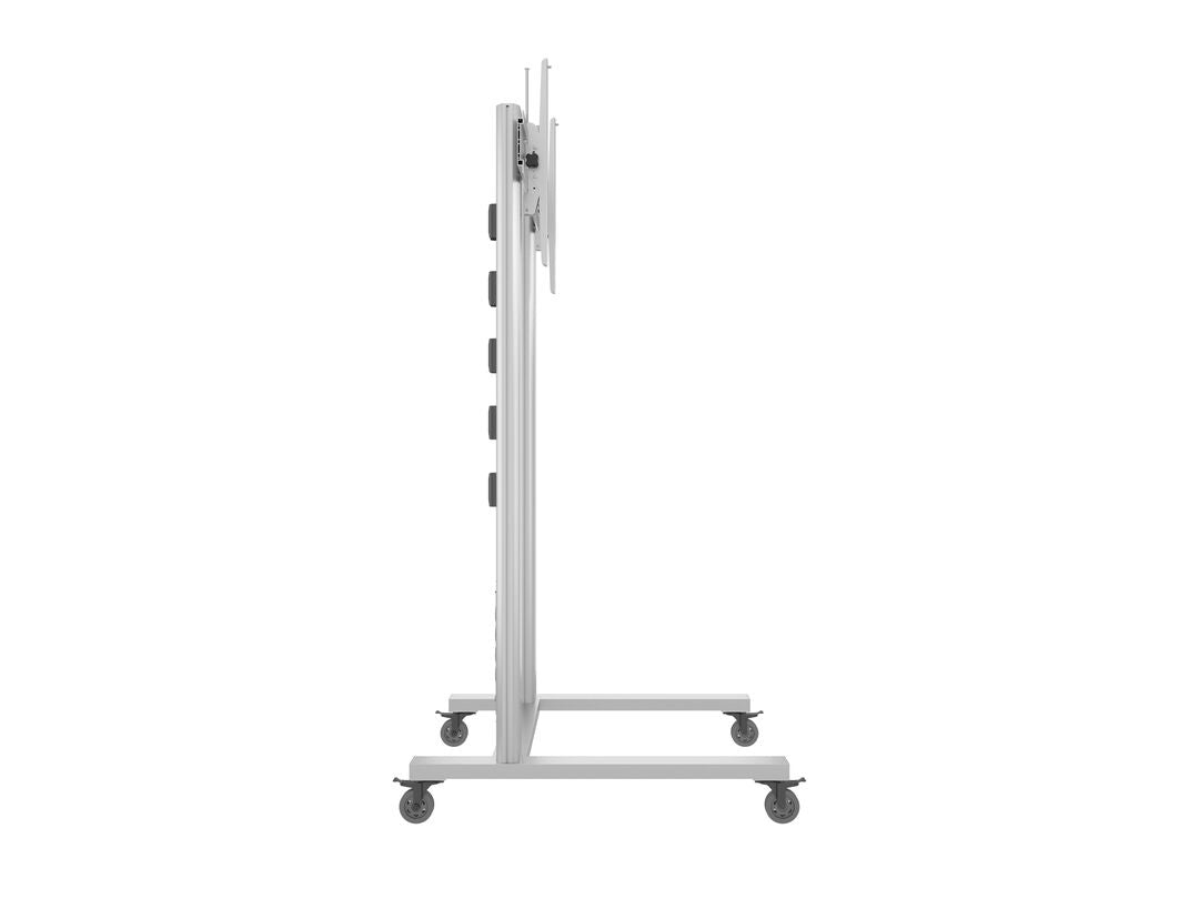 MB PUBLIC DISPLAY STAND 210 DUAL PILLAR WHEELBASE SILVER