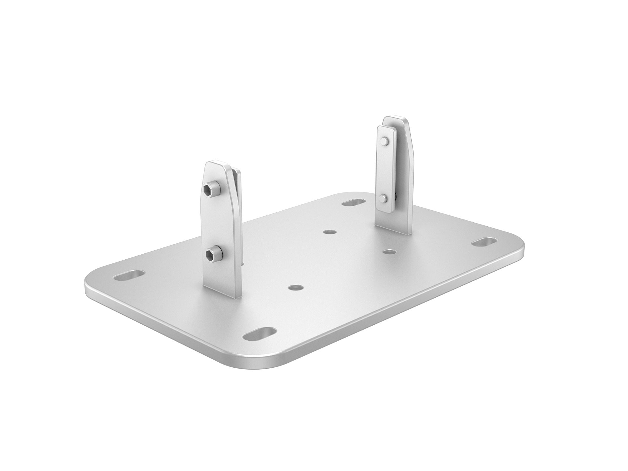 M PUBLIC DISPLAY FLOORMOUNT FIXED BASE SILVER