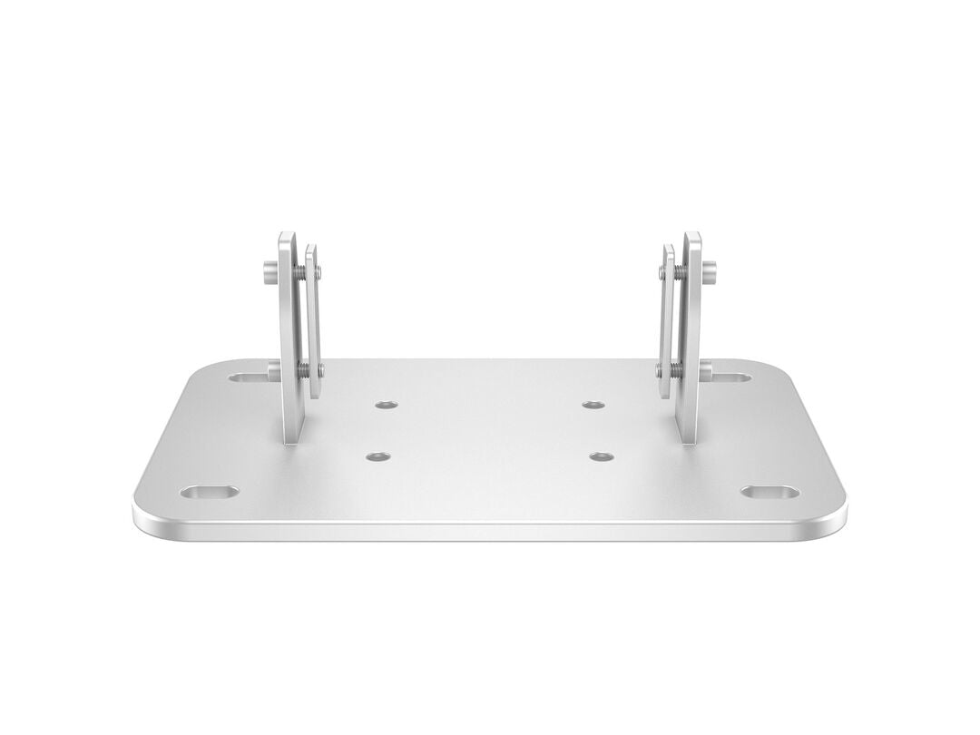 M PUBLIC DISPLAY FLOORMOUNT FIXED BASE SILVER