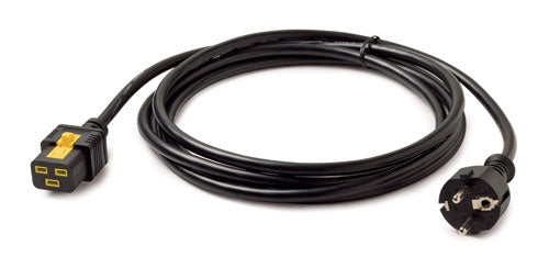 APC POWER CORD, LOCKING C19 TO CEE/7 SCHUKO, 3.0M