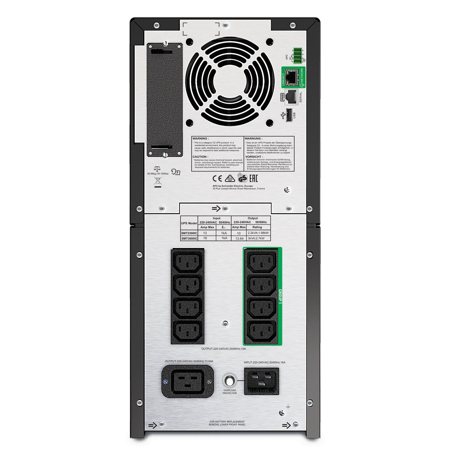 APC SMART-UPS 3000VA LCD 230V WITH SMARTCONNECT