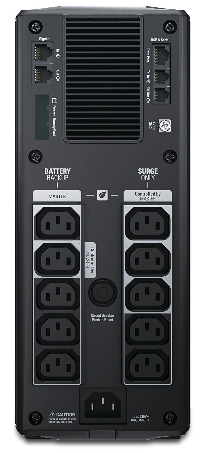 APC Back UPS RS LCD 550 Master Control