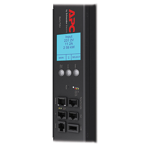 APC RACK PDU 2G, SWITCHED, ZEROU, 16A, 230V, (21) C13 & (3) C19, IEC309 CORD