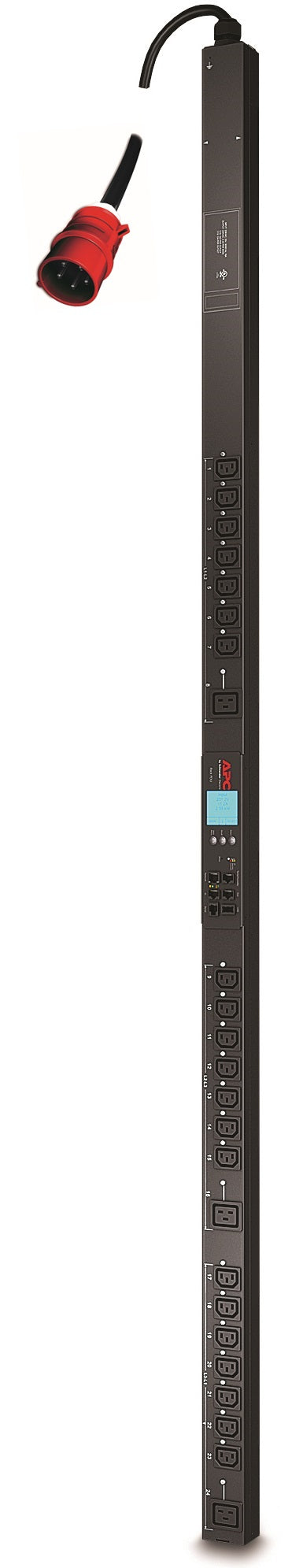 APC RACK PDU 2G, SWITCHED, ZEROU, 11KW, 230V, (21) C13 & (3) C19