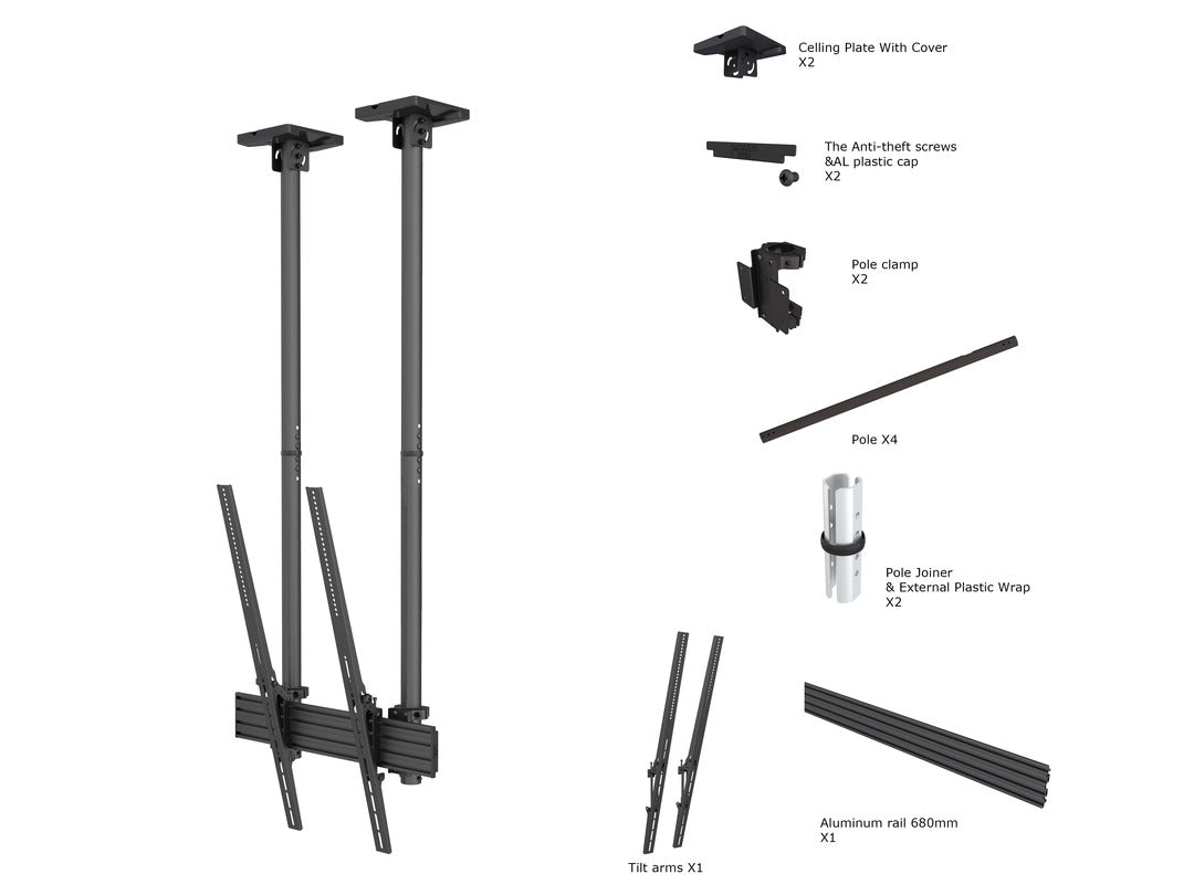 M CEILING MOUNT PRO MBC1UPSD