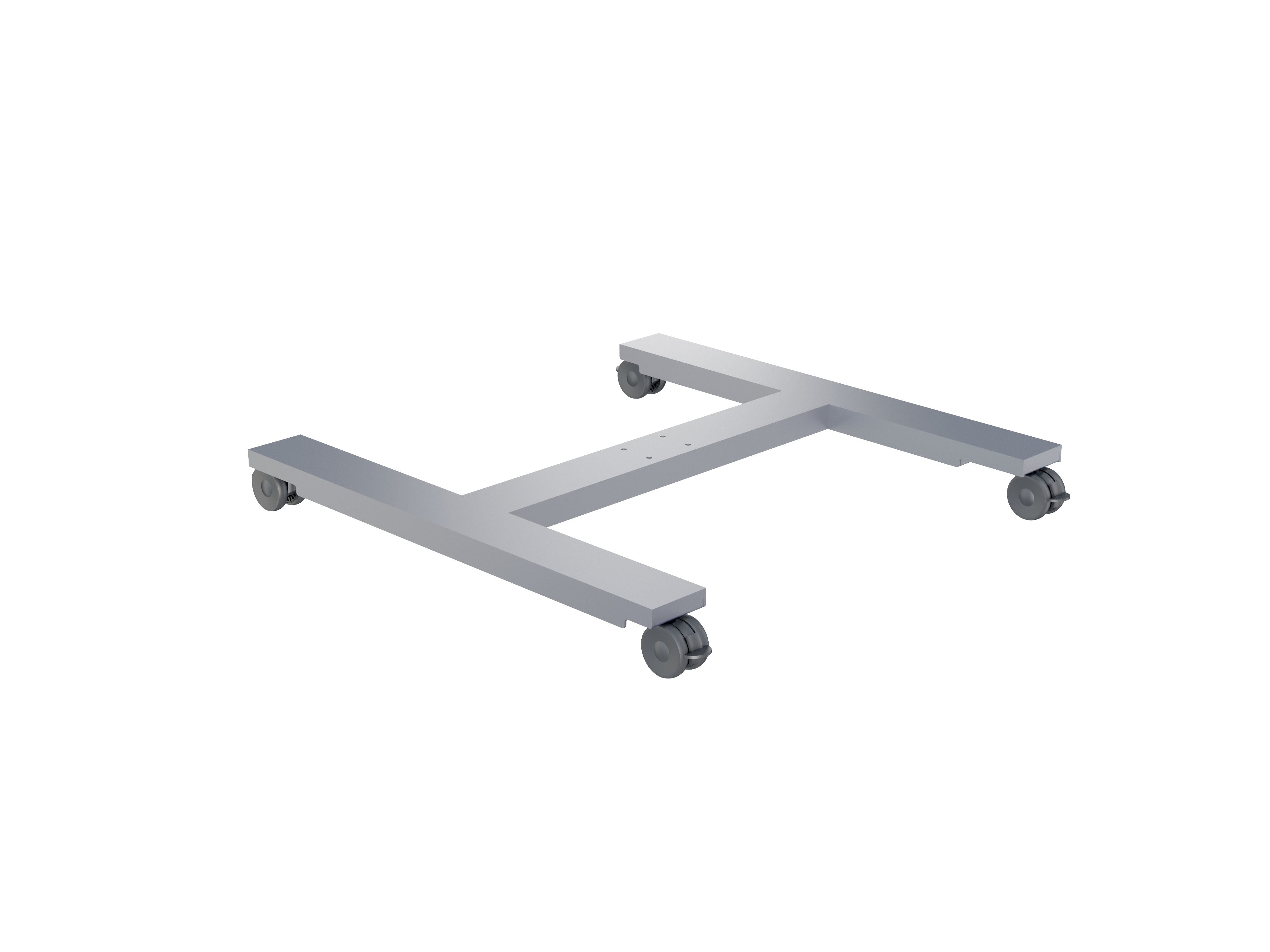 M PUBLIC DISPLAY STAND WHEELBASE HD B2B SILVER