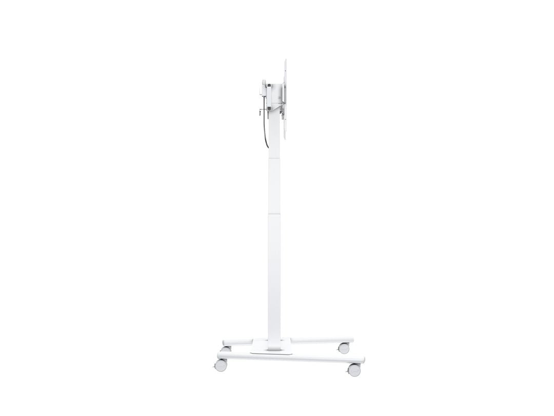 MB MOTORIZED FLOORSTAND 60KG WHITE, 600X400, 37-90"