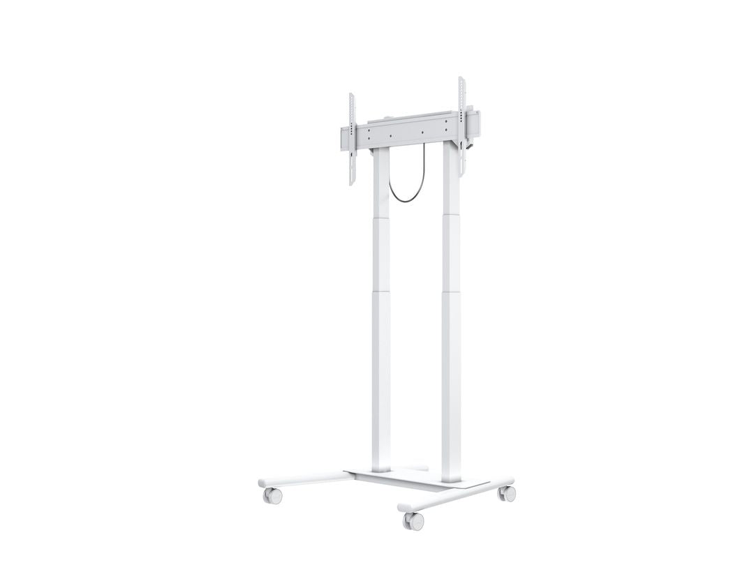 MB MOTORIZED FLOORSTAND 60KG WHITE, 600X400, 37-90"