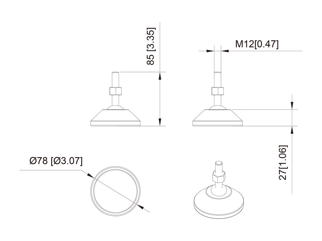 MB PRO SERIES - ADJUSTABLE FEET PRO