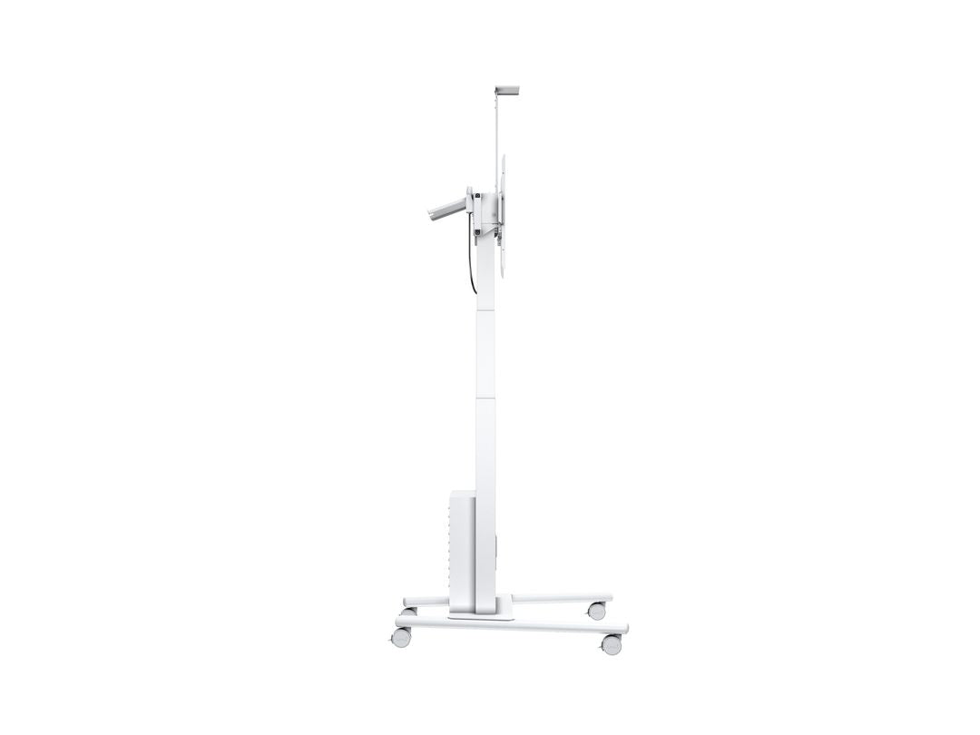 M MOTORIZED FLOORSTAND INCL CABINET & CAMERASHELF 120KG WHITE