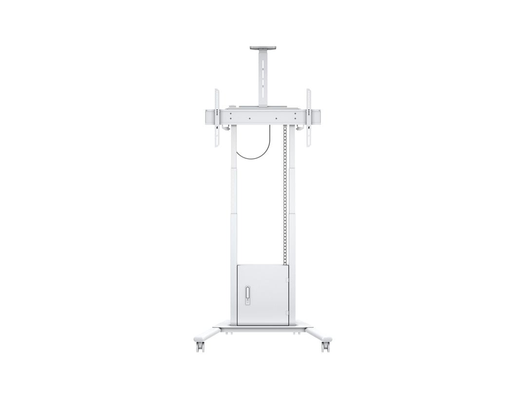 M MOTORIZED FLOORSTAND INCL CABINET & CAMERASHELF 120KG WHITE