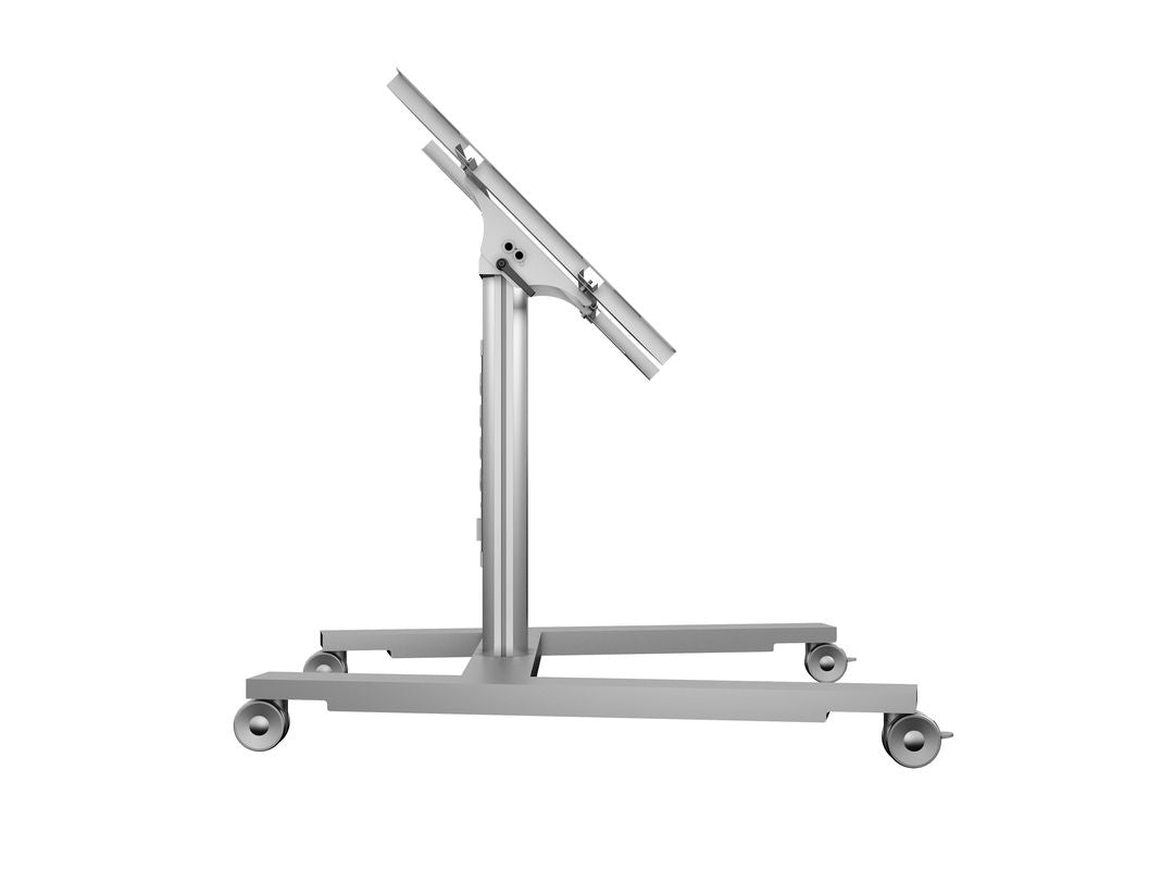 M PUBLIC DISPLAY STAND 80 HD WHEELBASE SINGLE SILVER