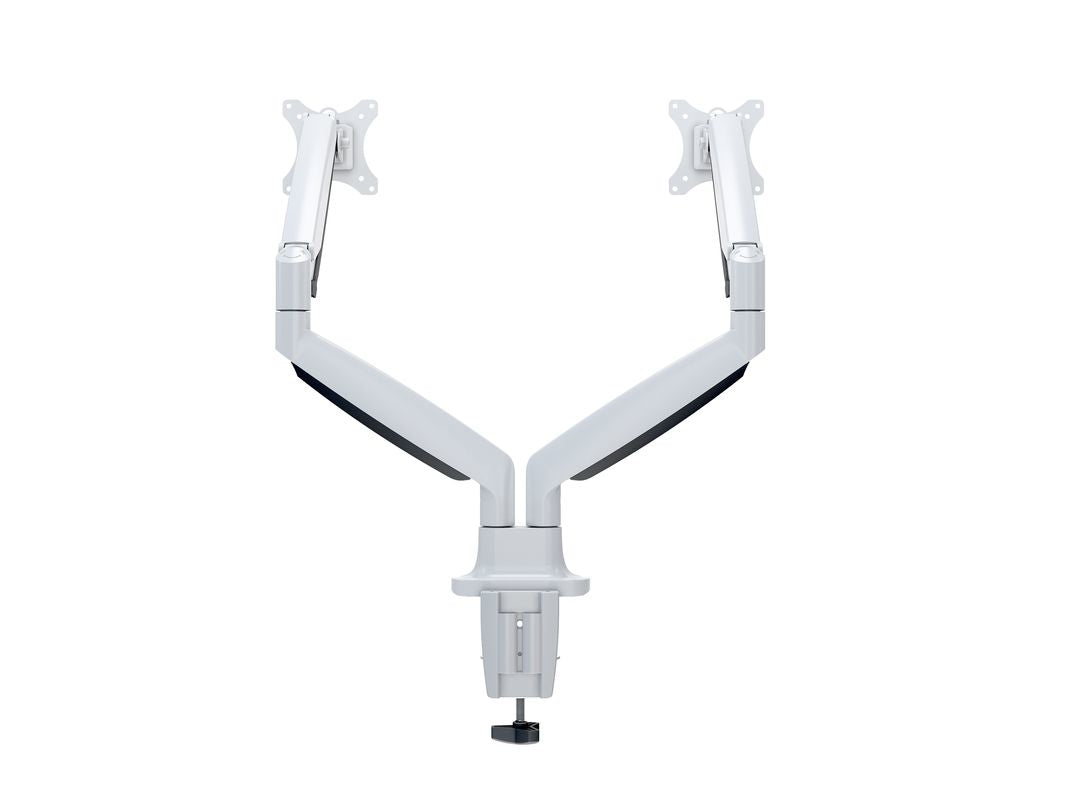 MB DESKMOUNT GAS SPRING DUAL WHITE MAX 9KG