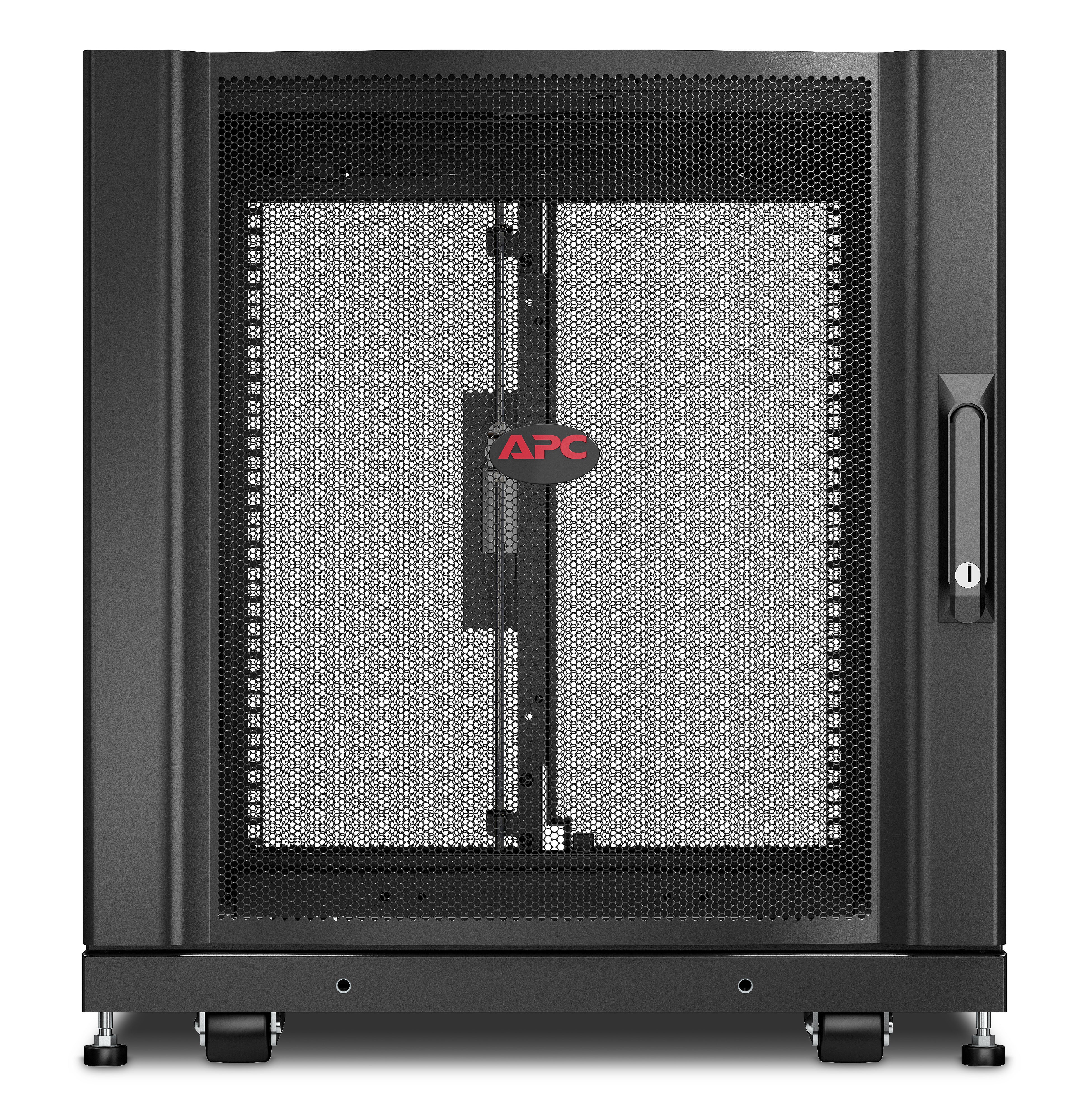 APC NETSHELTER SX 12U SERVER RACK ENCLOSURE 600MM X 900MM W/ SIDES BLACK