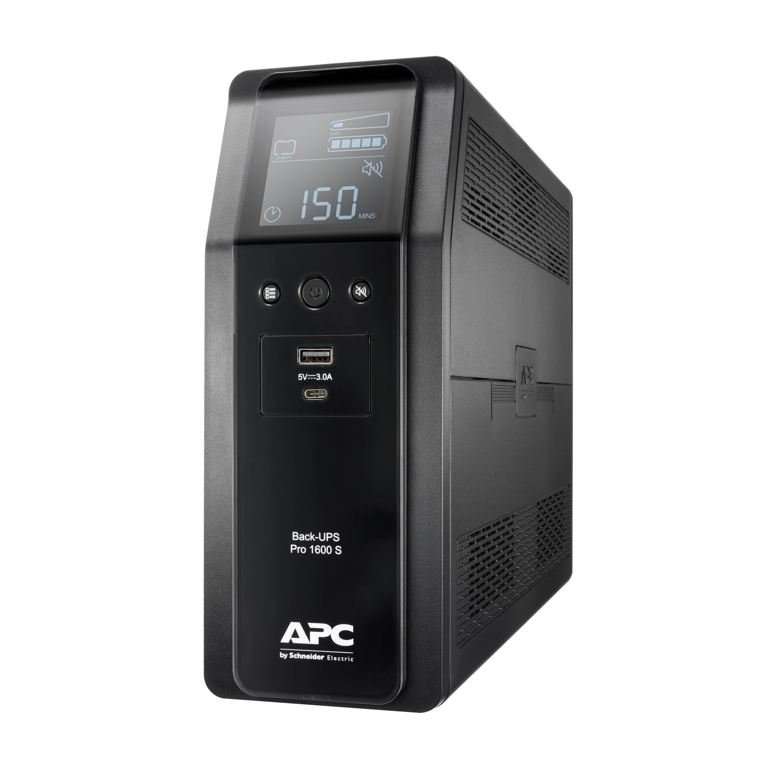 APC BACK UPS PRO BR 1600VA, SINEWAVE,8 OUTLETS, AVR, LCD INTERFACE