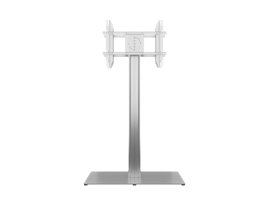 M PUBLIC DISPLAY STAND 180 HD BACK TO BACK SILVER W. FLOORBASE