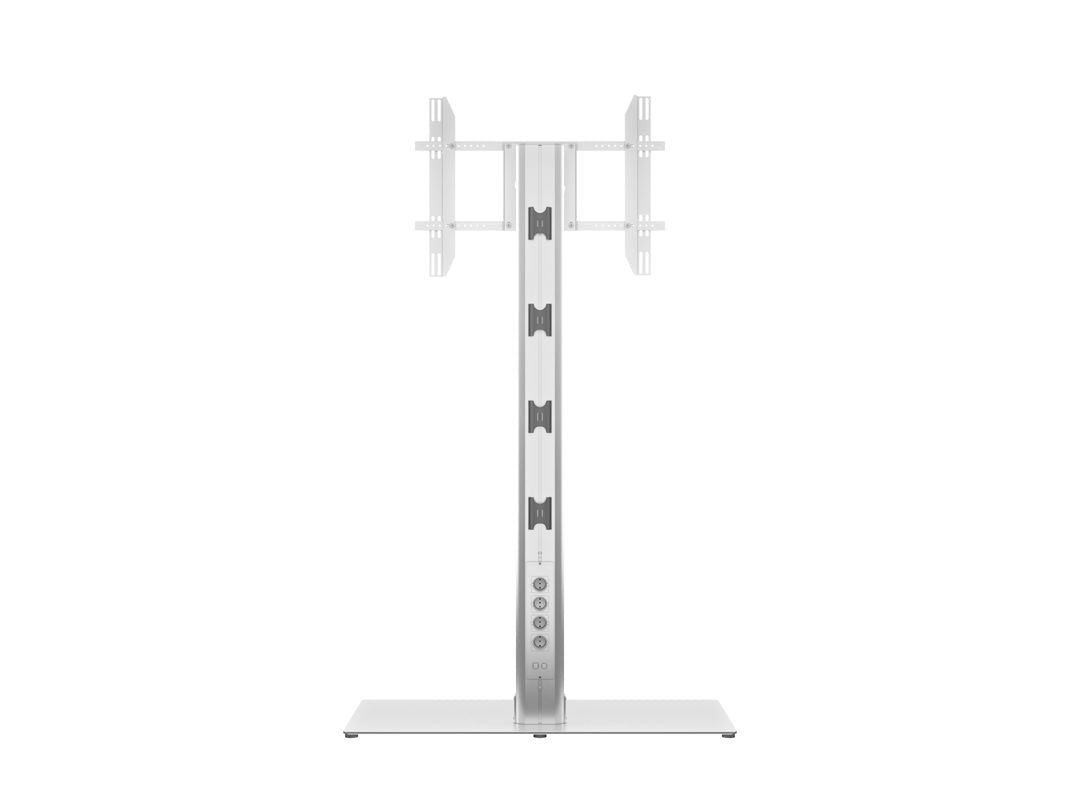 M PUBLIC DISPLAY STAND 180 HD SINGLE SILVER W. FLOORBASE