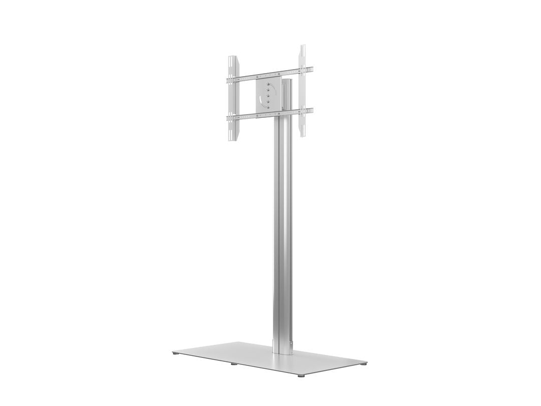 M PUBLIC DISPLAY STAND 180 HD SINGLE SILVER W. FLOORBASE