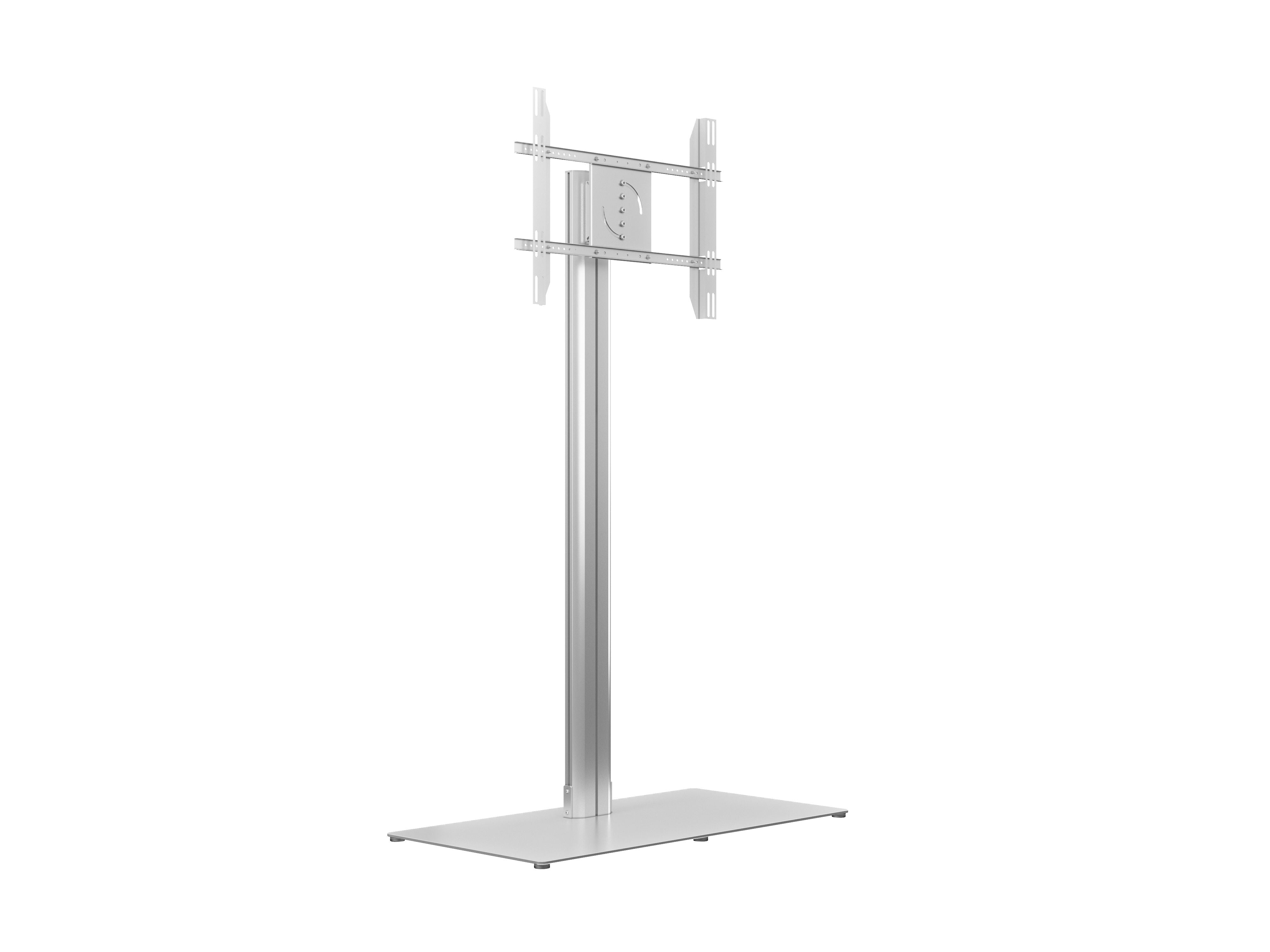 M PUBLIC DISPLAY STAND 180 HD SINGLE SILVER W. FLOORBASE