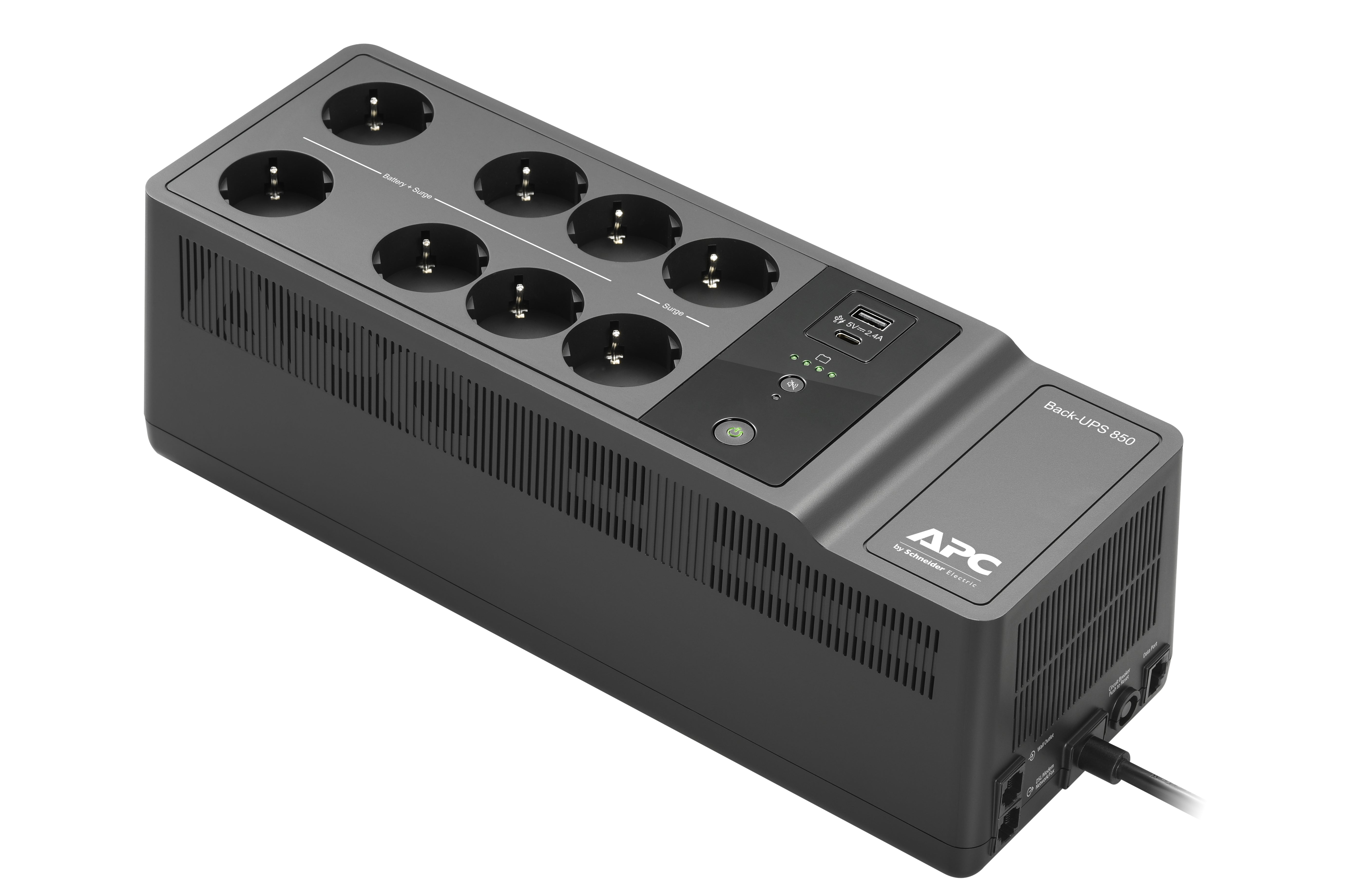 APC BACK-UPS 850VA, 230V, USB TYPE-C AND A CHARGING PORTS