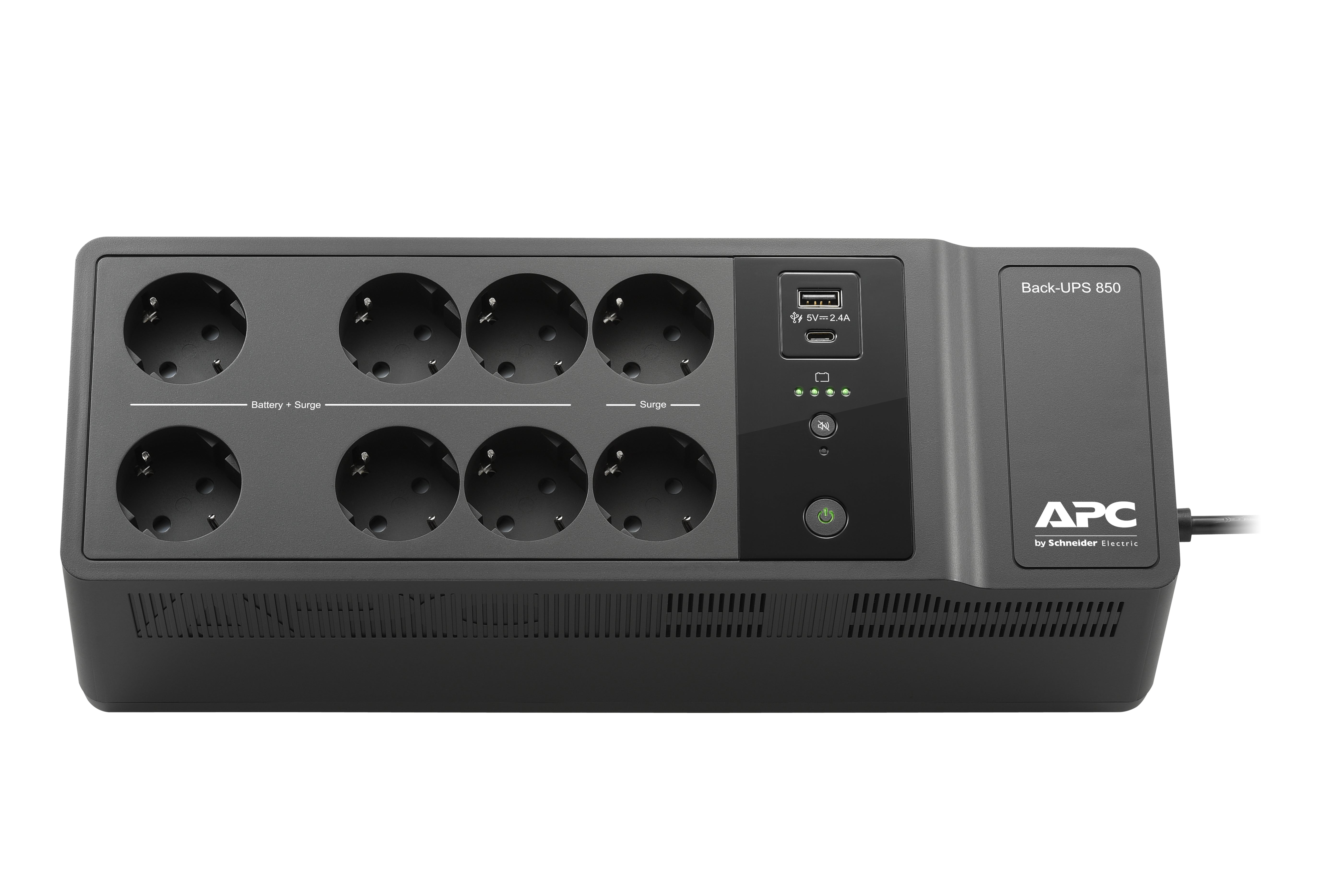 APC BACK-UPS 850VA, 230V, USB TYPE-C AND A CHARGING PORTS