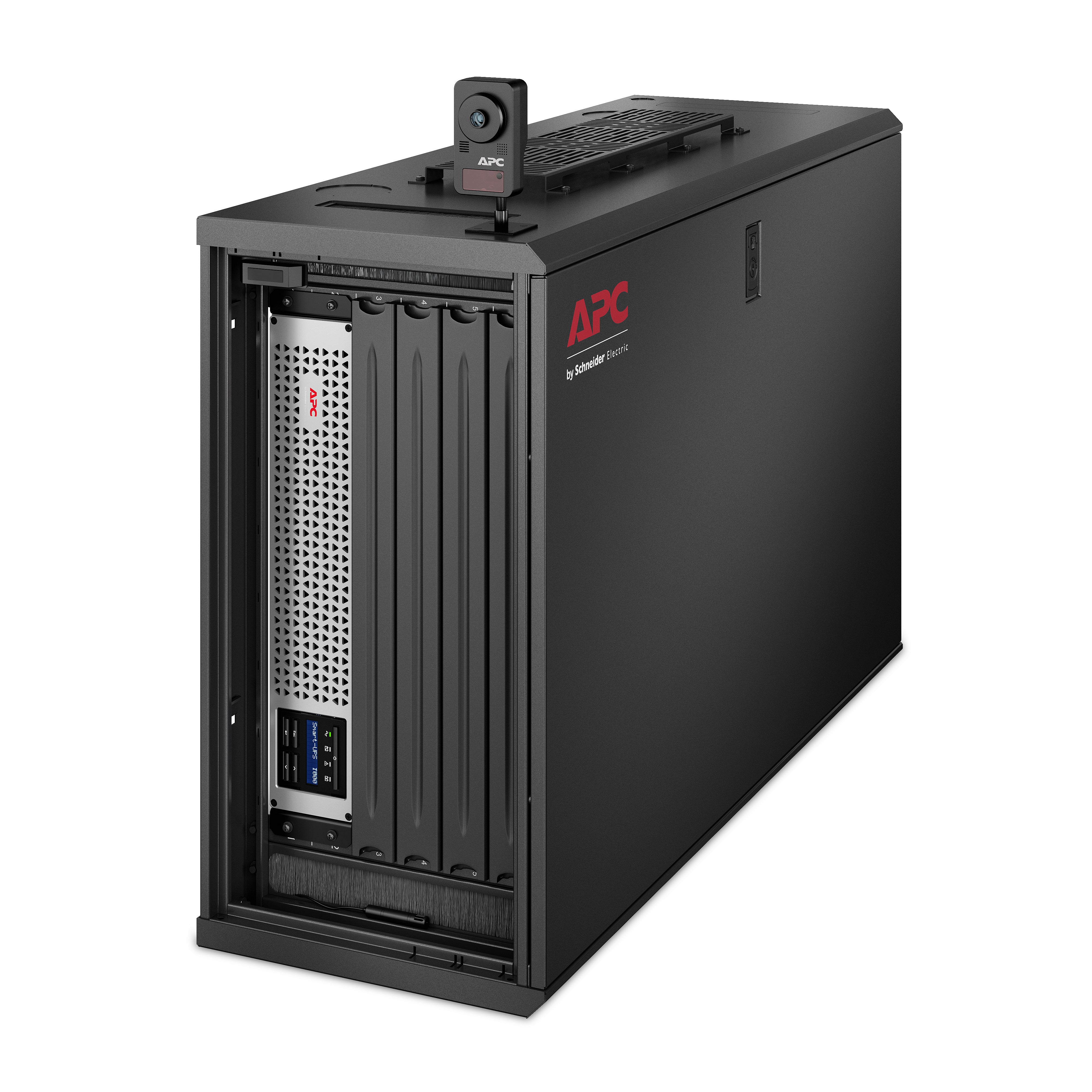 APC NETSHELTER WX 6U LOW-PROFILE WALLMOUNT ENCLOSURE 230V FANS