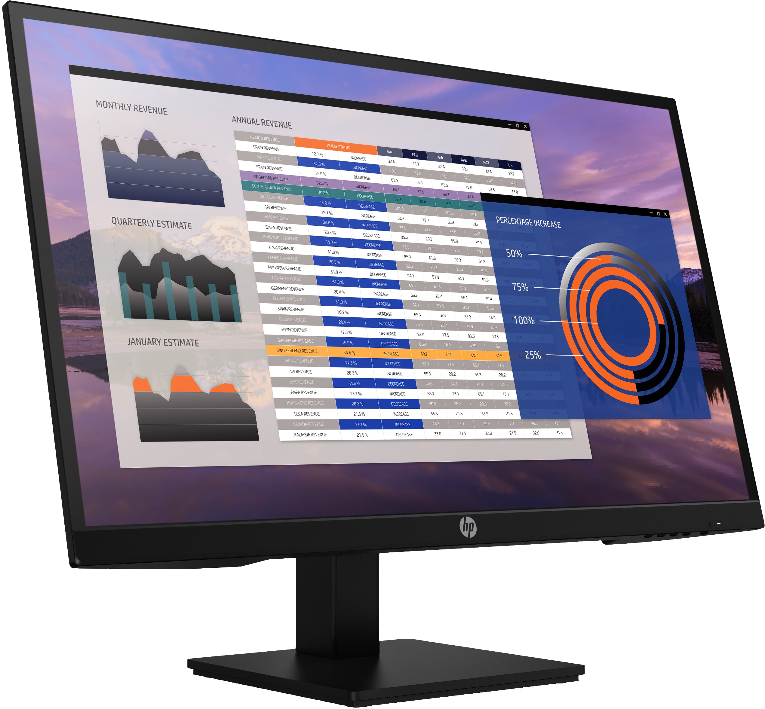 HP P27h G4 27inch FHD Monitor