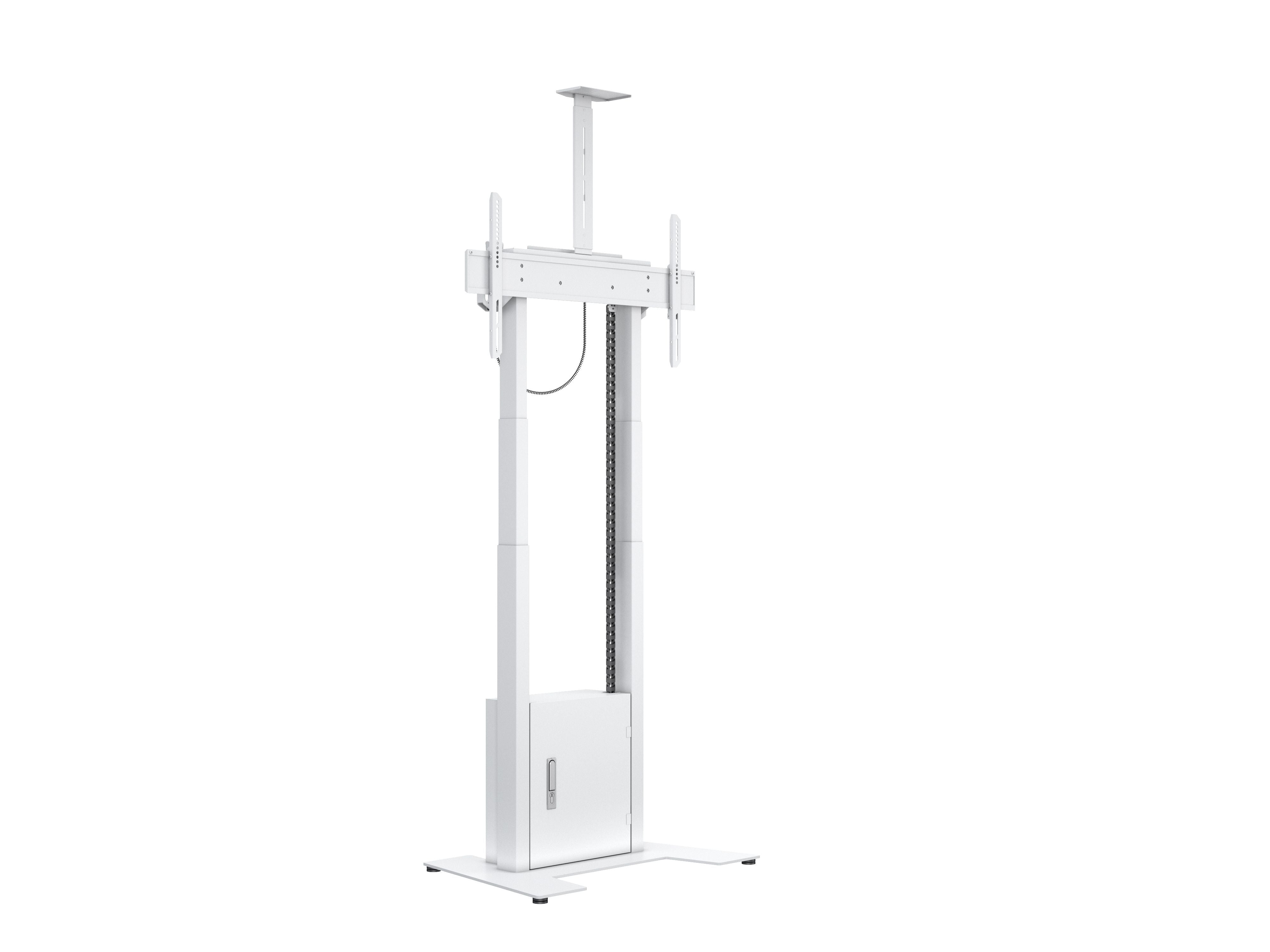 M MOTORIZED FLOORBASE INCL CABINET & CAMERASHELF 120KG WHITE