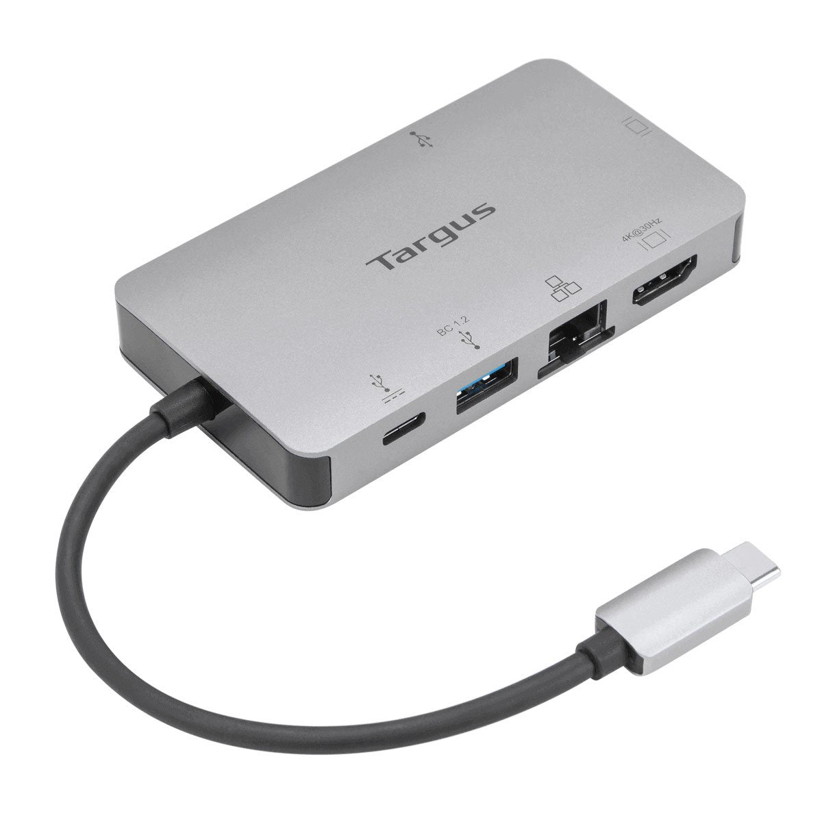 TARGUS® USB-C SINGLE VIDEO 4K HDMI/VGA MULTIPORT TELAKOINTIASEMA