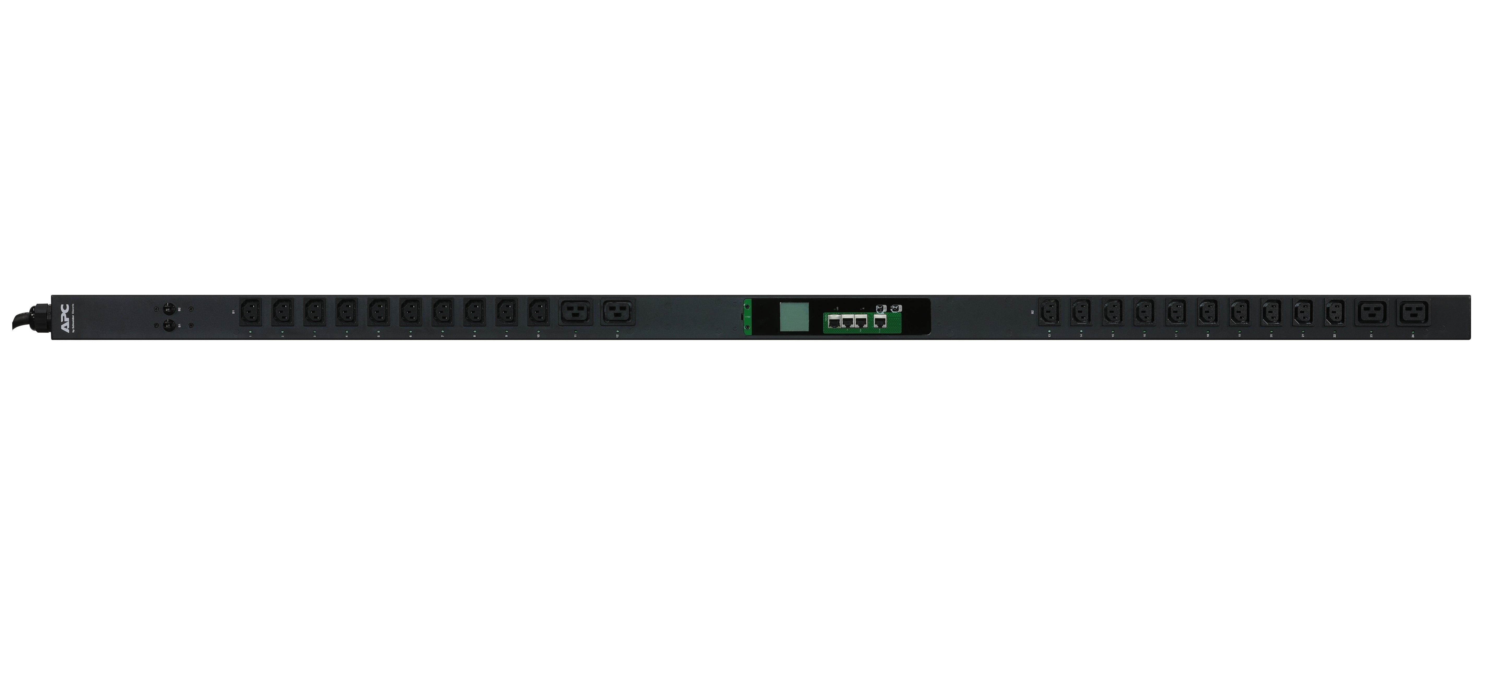 APC EASY PDU, SWITCHED, ZERO U, 32A, 230V, (20)C13 & (4)C19?IEC309