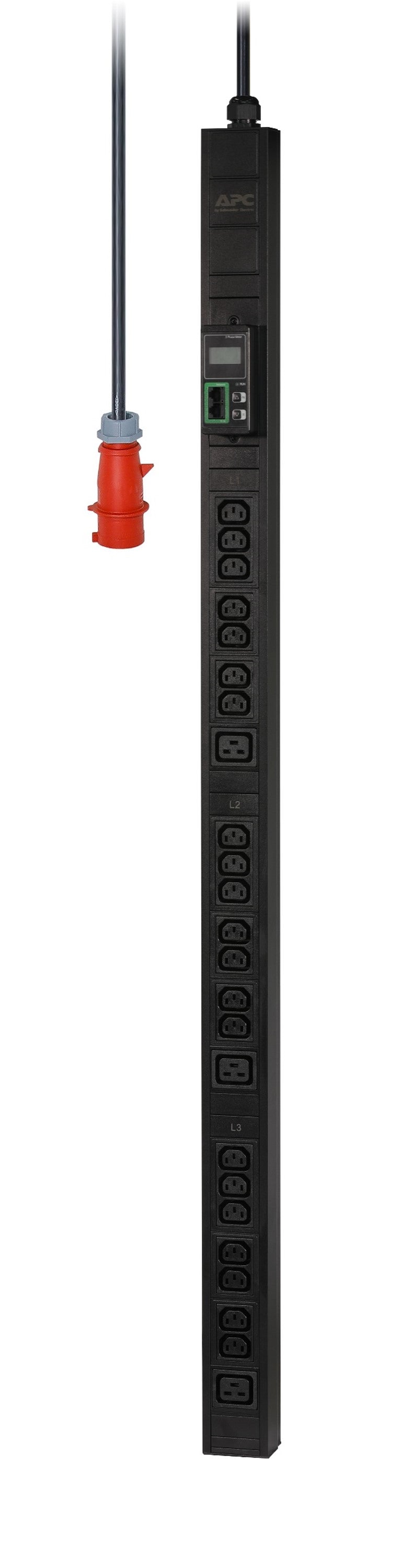 APC EASY PDU, METERED, ZERO U, 11 KW, 230V, (21) C13 & (3) C19?IEC309