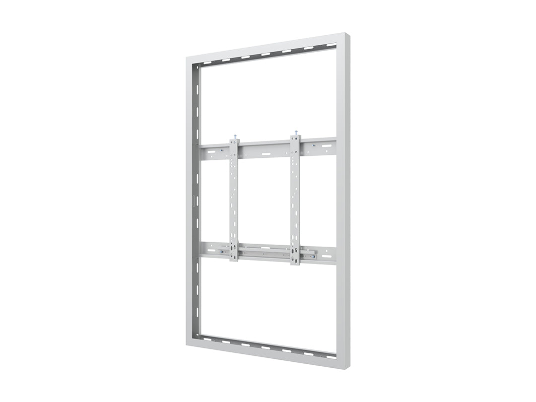 M PRO SERIES - ENCLOSURE 55" WALL SLIM MEDIUM WHITE