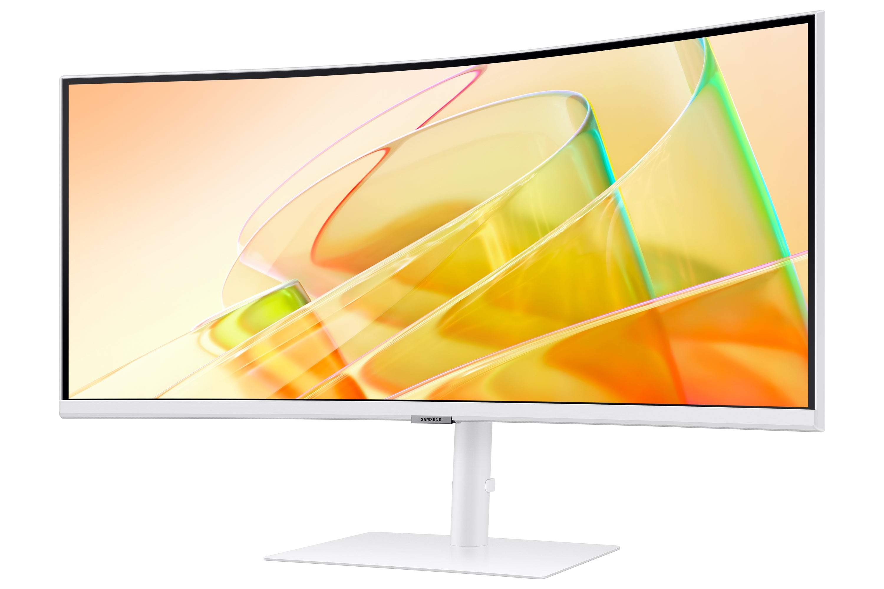 SAMSUNG S34C650 34" 21:9 CURVED (1000R) 3440X1440 VA-LED, 5MS, 100HZ, HDR10, DP/HDMI/TBT4 90WATT,LAN, WHITE, HAS, SPEAKER, VESA 100,  HDMI,DP&USB-C CABLE IN BOX, AUTO SOURCE SWITCH