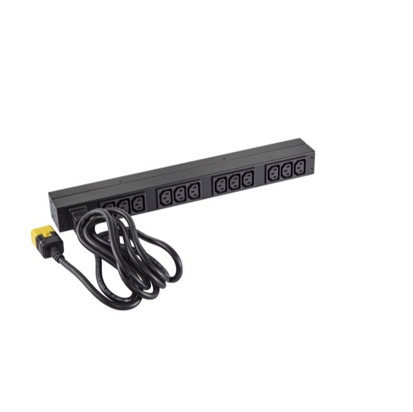 APC RACK PDU, BASIC, 1U, 16A, 208/230V, (12)C13