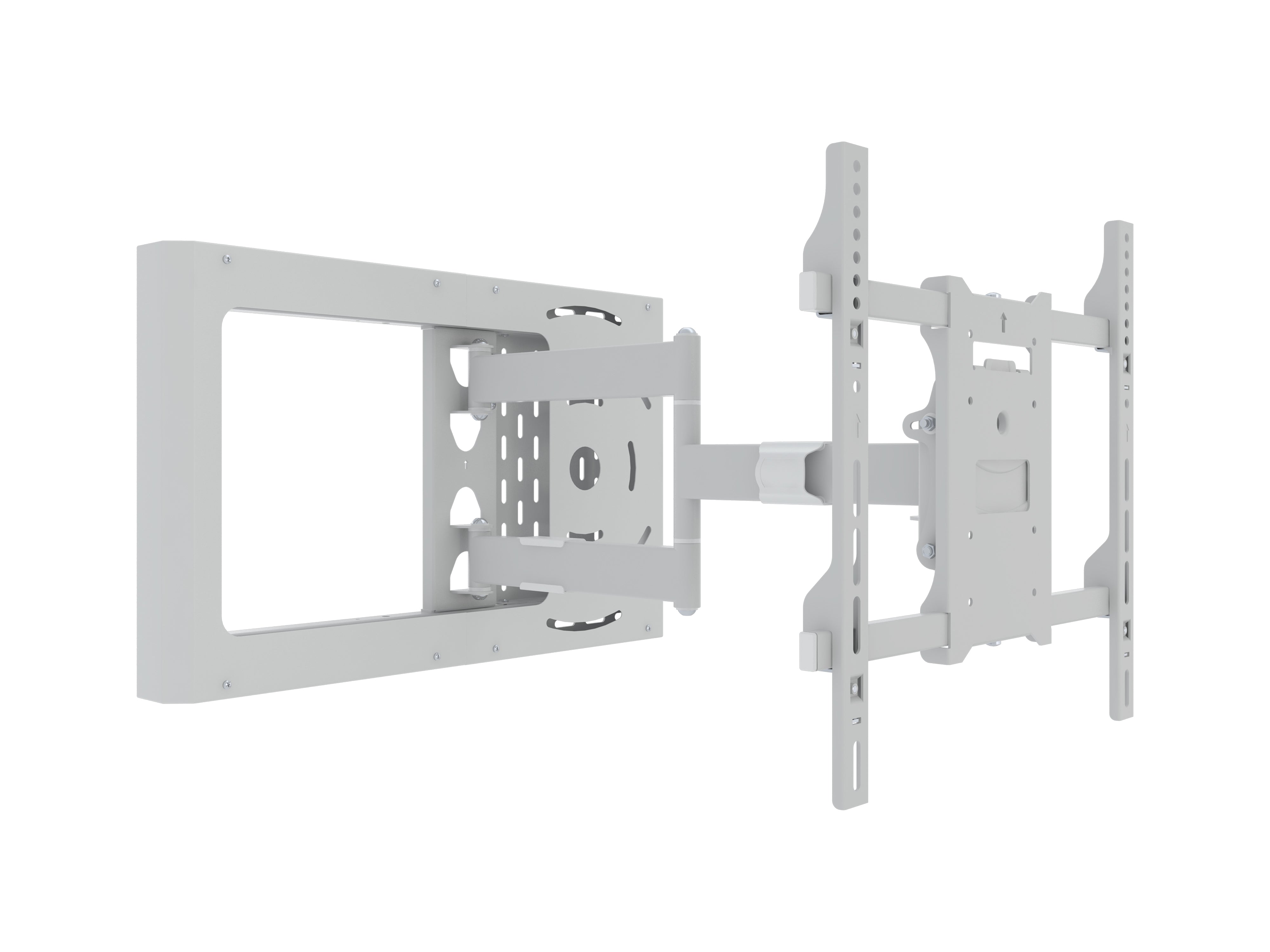 M HOSPITALITY FLEXARM WITH STB ENCLOSURE WHITE