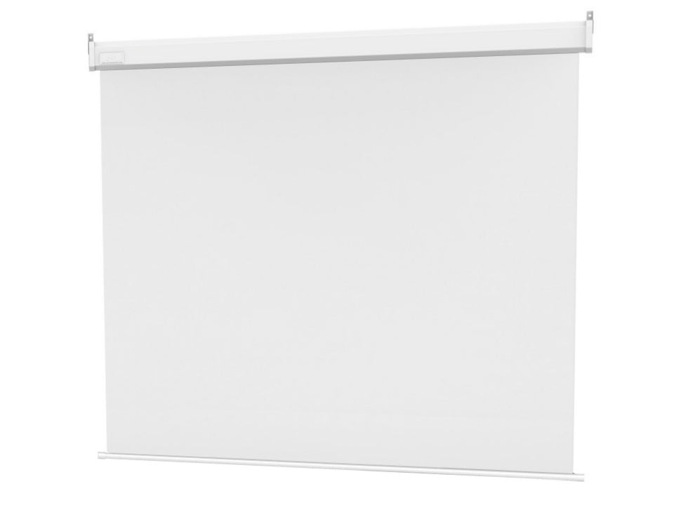 M 1:1 MOTORIZED PROJECTION SCREEN 200X200, 112" WHITE EDITION