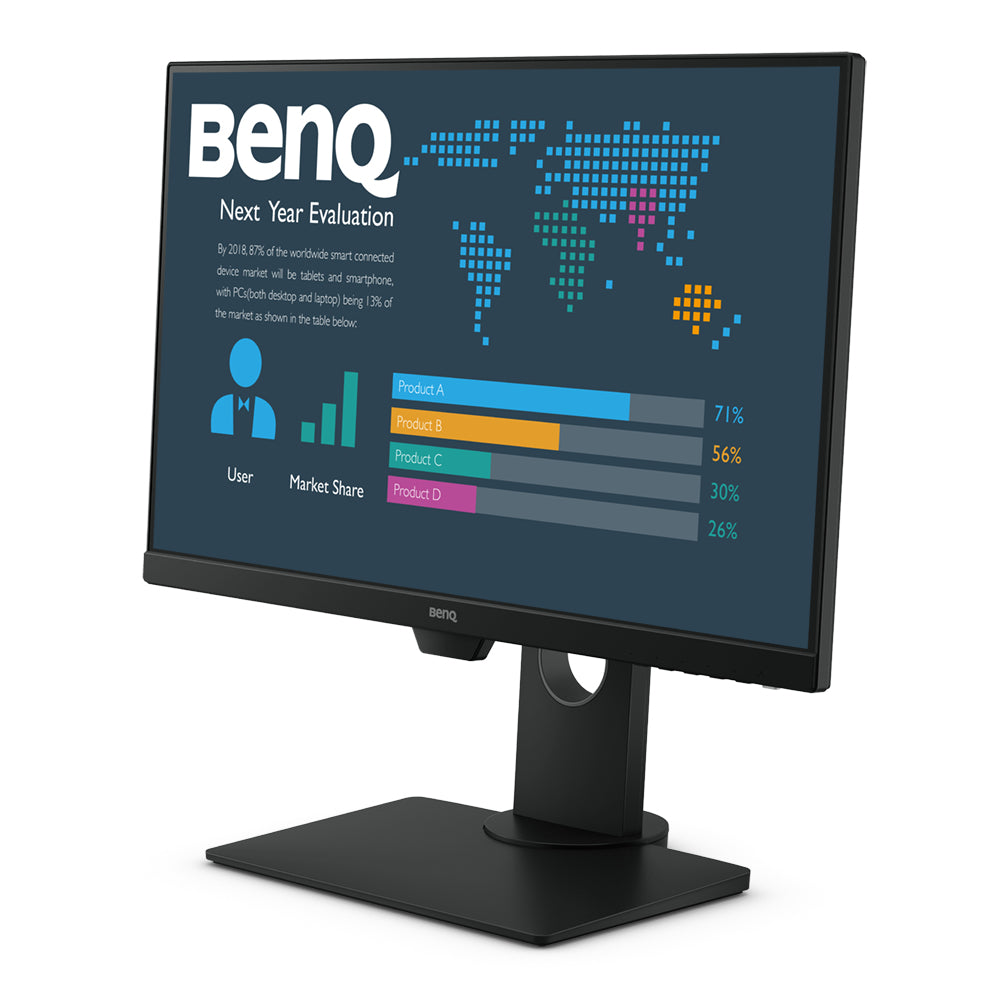 BENQ BL2480T 24" FHD IPS HAS HDMI/DP/VGA_