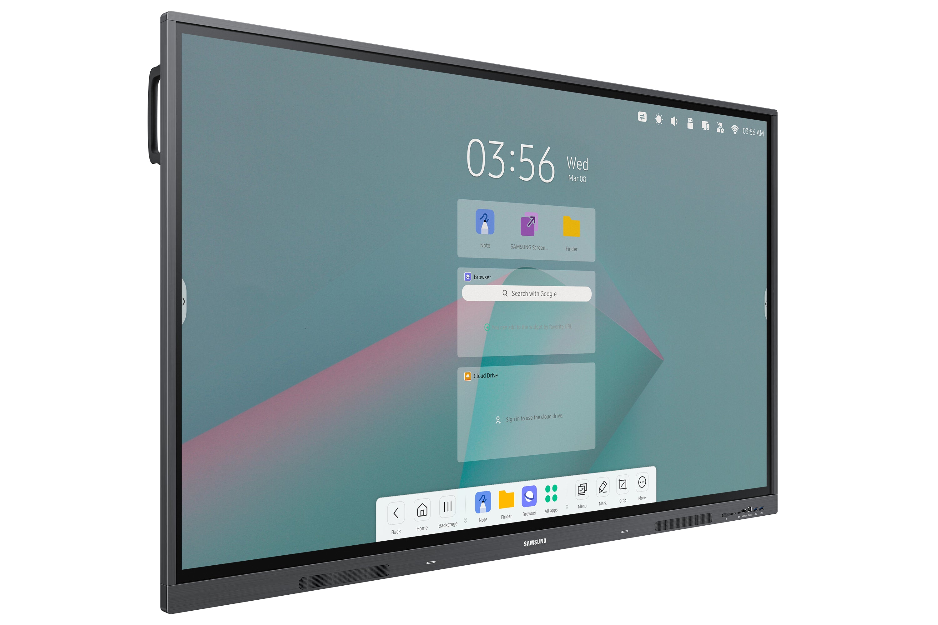 SAMSUNG 86" WA86C INTERACTIVE ANDROID DISPLAY UHD 16/7