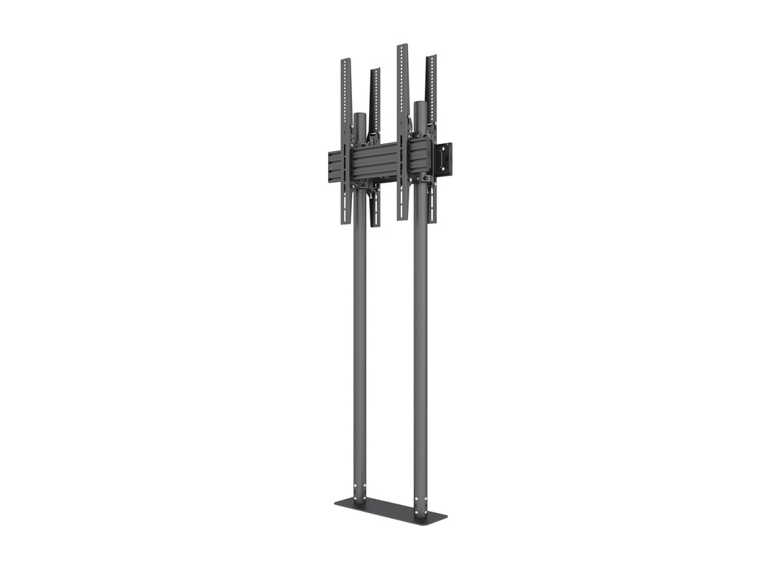 M DUAL POLE FLOORMOUNT PRO B2B 65"-90"