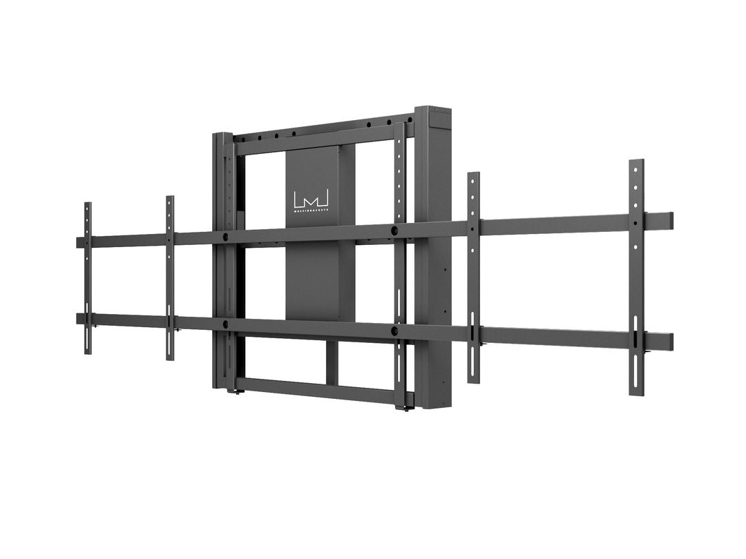 M MOTORIZED WALLMOUNT DUAL SCREEN 160 KG BLACK SD