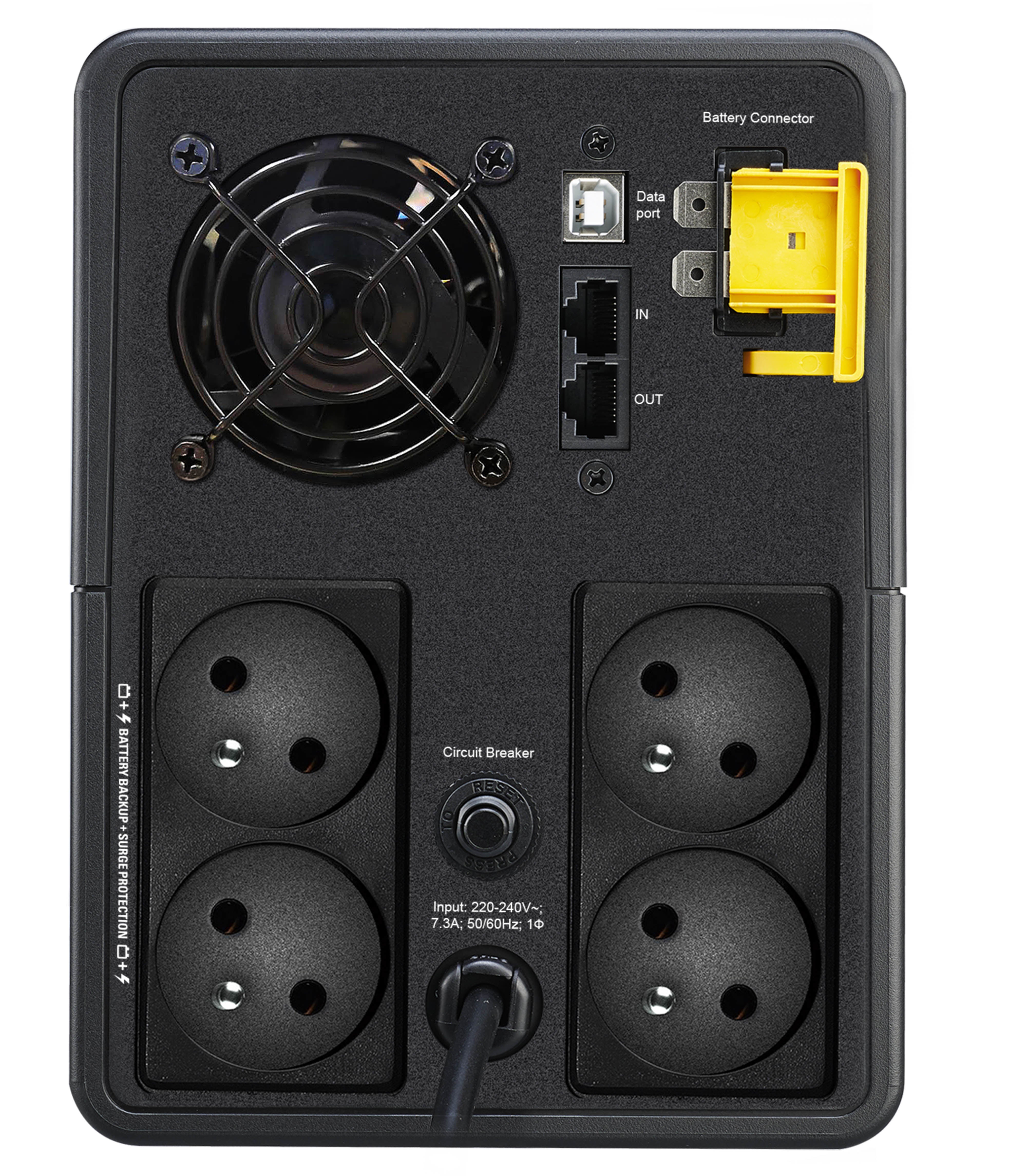 APC Back-UPS 1600VA 230V AVR FR Sockets